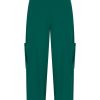 Pantaloni Cropped | Ragno Pantalone Pinocchietto Cargo In Super Fresh - Aventurine