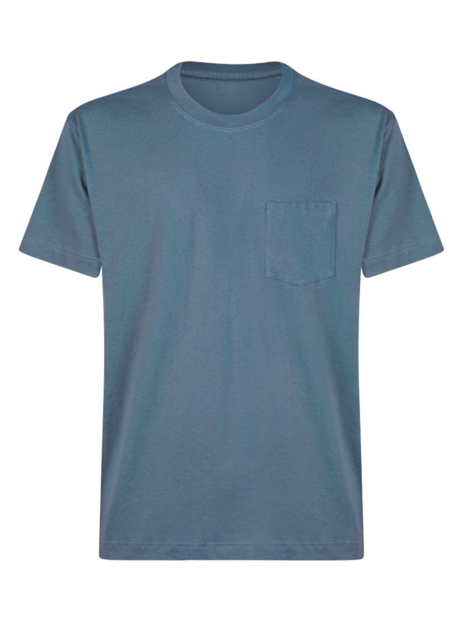 T-Shirt | Ragno T-Shirt Girocollo In Jersey Di Cotone - Coronet Blue