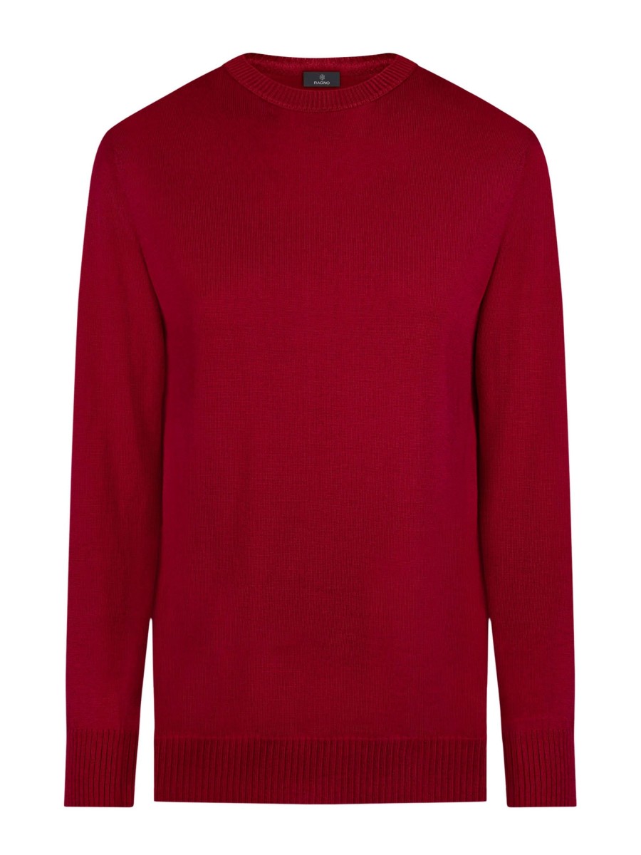 Pullover | Ragno Maglia Girocollo In Merino 2.0 - Tibetan Red