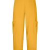 Pantaloni Cropped | Ragno Pantalone Pinocchietto Cargo In Super Fresh - Golden Spice