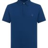 Polo | Ragno Polo In Eco Cotton Piquet Stretch - Navy Peony