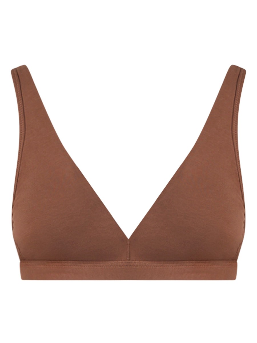 Reggiseni | Ragno Beyoutiful Bralette - Reggiseno In Cotone Elasticizzato Extra Fine - Acorn