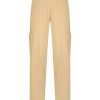 Pantaloni Cargo | Ragno Pantalone Ampio Cargo In Tessuto Super Fresh - Irish Cream