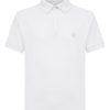 Polo | Ragno Polo In Eco Cotton Piquet Stretch - Bianco