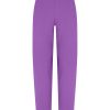 Pantaloni Cropped | Ragno Pantalone A Carota Con Tasche In Compact Light - Dewberry