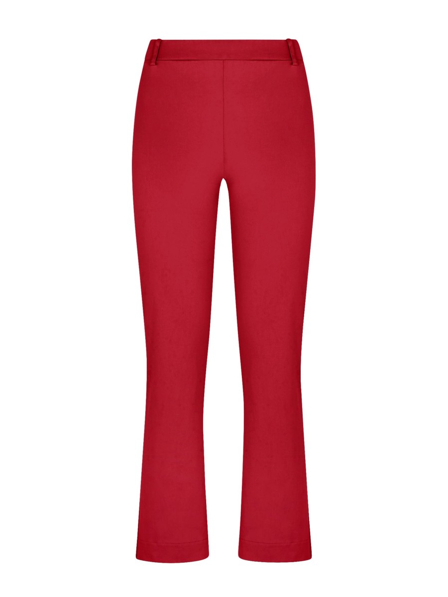 Pantaloni Flare | Ragno Pantalone Flare In Satin Power - Salsa