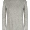 Pullover | Ragno Maglia Girocollo In Filato Nice Wool - Ghiaia Mel.