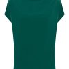 Bluse | Ragno Blusa Con Manica Kimono In Ecoseta - Aventurine