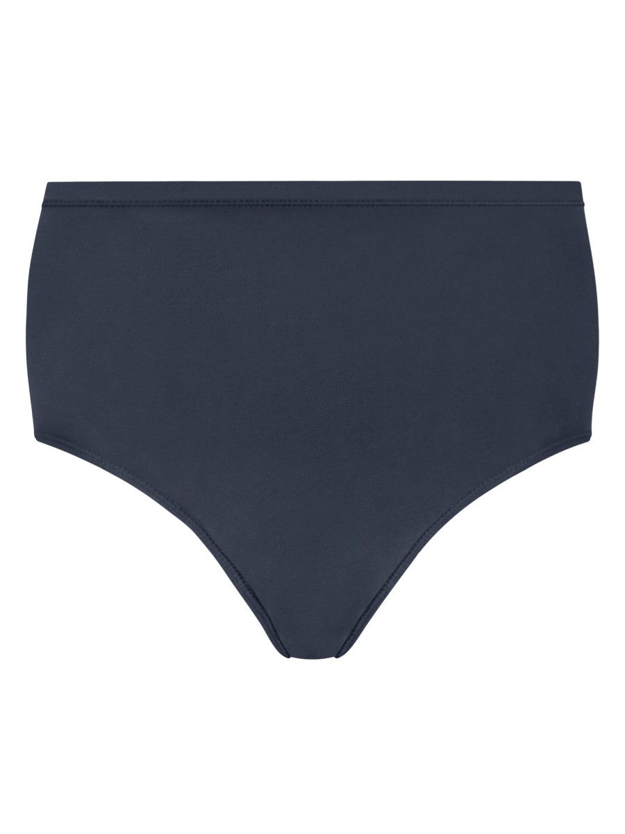 Slip E Pants | Ragno Beyoutiful - Slip Alto In Cotone Elasticizzato Extra Fine - Bleu Bipack