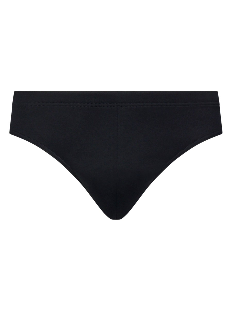 Slip | Ragno Silkotton - Slip In Cotone Mercerizzato - Nero