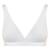 Top E Magliette | Ragno Beyoutiful Bralette - Reggiseno In Cotone Elasticizzato Extra Fine - Bianco