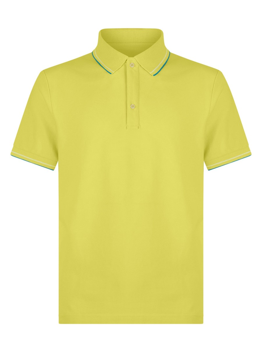 Polo | Ragno Polo In Eco Cotton Piquet Stretch - Fant. Evening Primrose