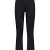 Pantaloni Flare | Ragno Pantalone Flare In Satin Power - Nero