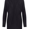 Cardigan | Ragno Cardigan In Crepe Lurex - Nero