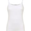 Top E Magliette | Ragno Thermo Cotton - Top In Caldo Cotone - Bianco