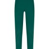 Pantaloni Capri | Ragno Pantalone A Sigaretta In Satin Power - Aventurine