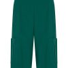 Bermuda | Ragno Pantalone Corto Cargo In Super Fresh - Aventurine