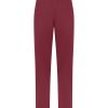 Pantaloni | Ragno Pantalone In Jersey Di Viscosa Crepe - Tibetan Red