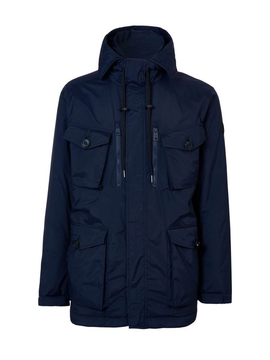 Piumerino | Ragno Piumerino - Giacca Explorer Con Imbottitura In Lana - Navy