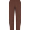 Pantaloni Cropped | Ragno Pantalone A Carota Con Tasche In Compact Light - Cappuccino