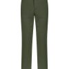 Pantaloni | Ragno Pantalone Chino In Twill Di Cotone Elasticizzato - Army