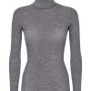 Top E Magliette | Ragno Wonderwool - Dolcevita In Costina Di Lana Ultrafine - Vapore Mel.