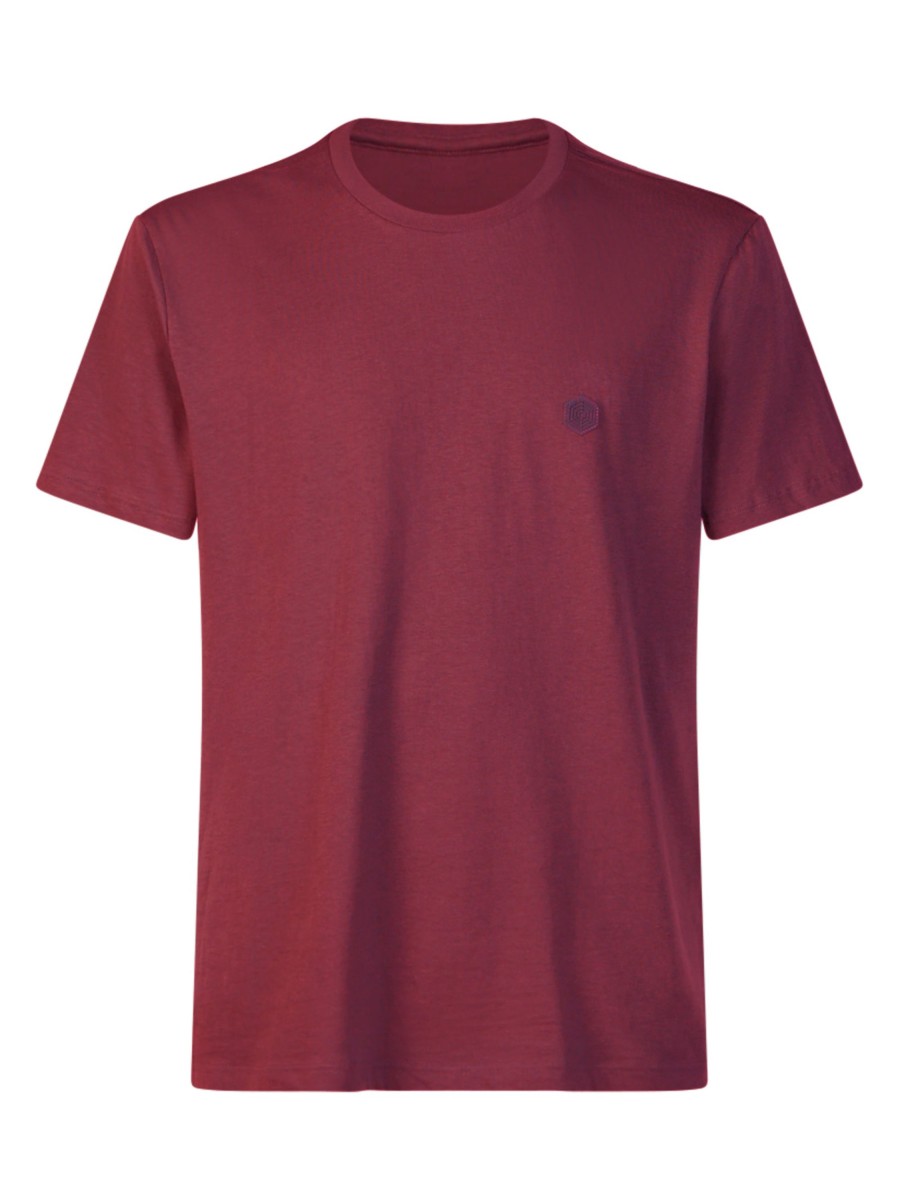 T-Shirt | Ragno T-Shirt Girocollo In Jersey Di Cotone - Tibetan Red