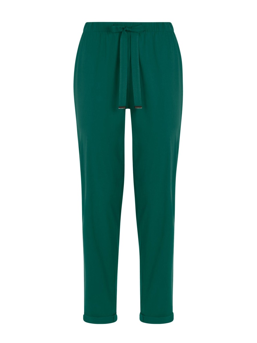 Pantaloni Jogger | Ragno Pantalone Jogger Con Tasche In Super Fresh - Aventurine