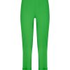 Pantaloni A Gamba Dritta | Ragno Pantalone Slim Dritto In Compact Light - Classic Green