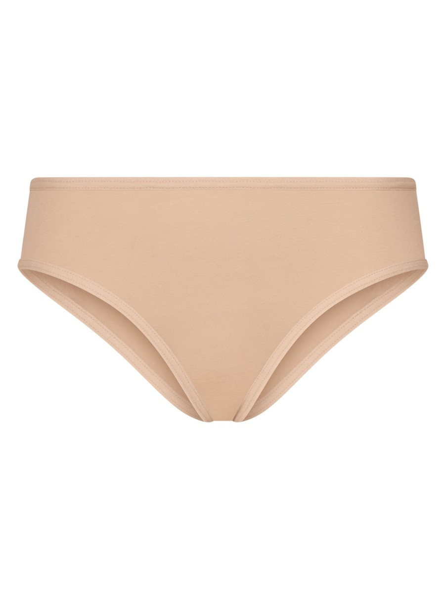 Slip E Pants | Ragno Invisible - Slip In Microfibra Di Cotone Elasticizzato - Nudo Bipack