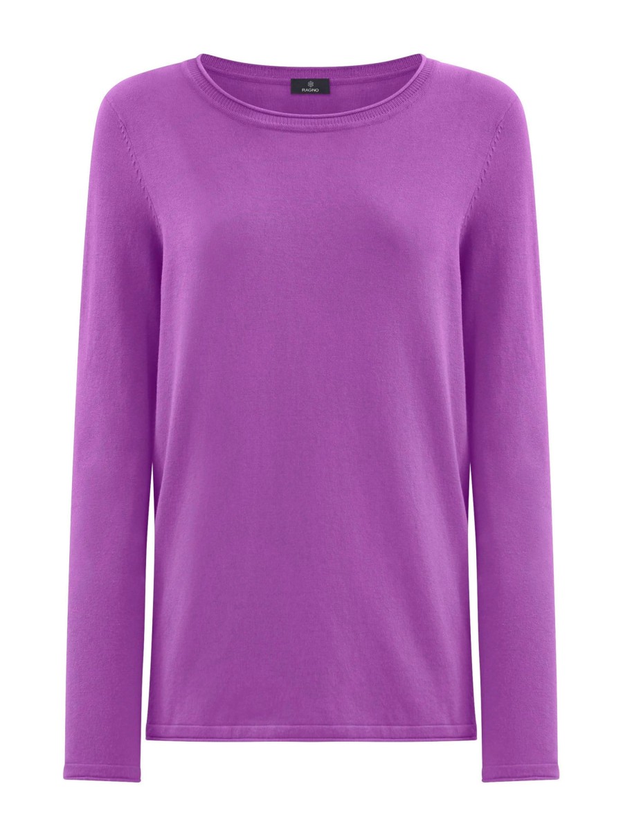 Pullover | Ragno Maglia Girocollo In Summertime - Dewberry