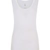 Top E Magliette | Ragno 100% Cotone - Canottiera In Cotone - White