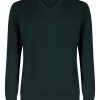 Scollo A V | Ragno Pull Scollo A V In Filato Winter Basic - Scarab