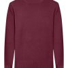 Pullover | Ragno Pull Girocollo In Filato Nice Wool - Tibetan Red