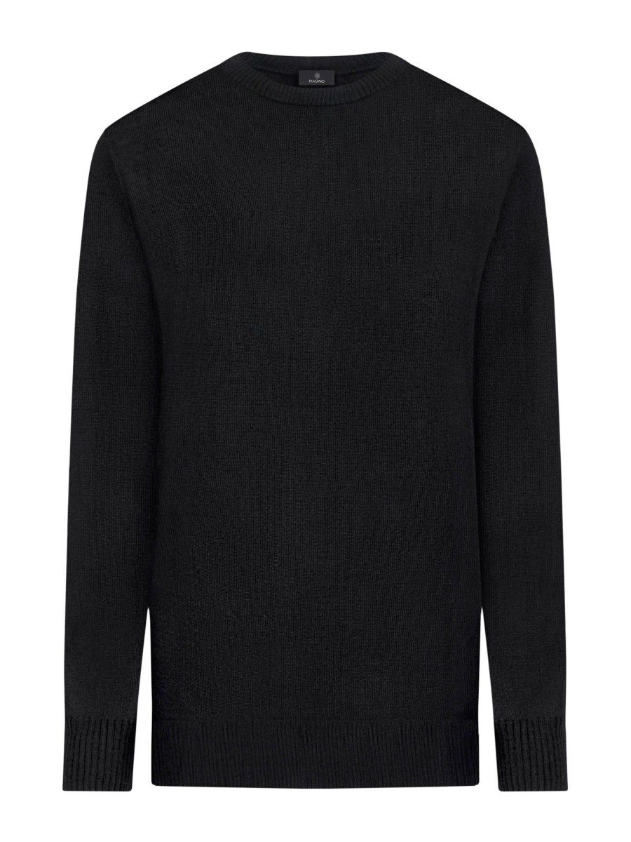 Pullover | Ragno Maglia Girocollo In Merino 2.0 - Nero