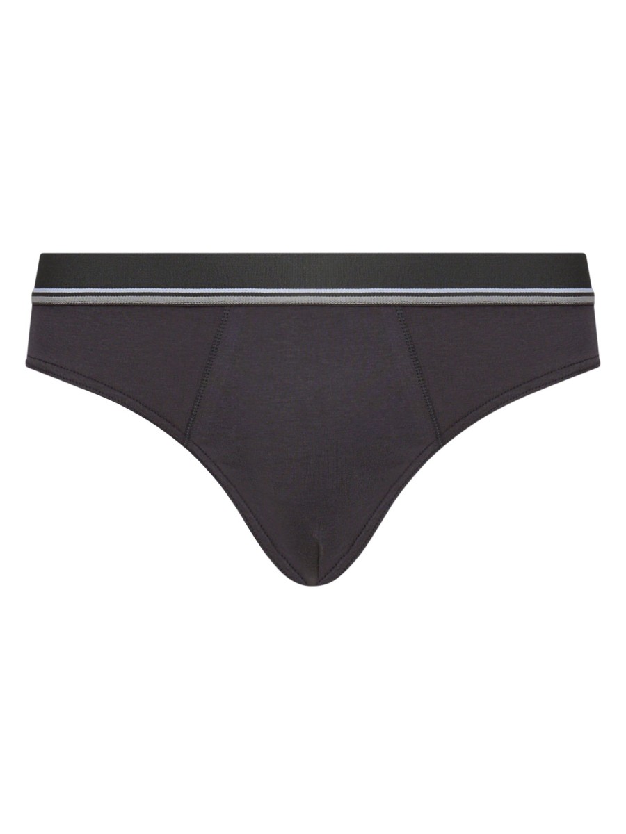 Slip | Ragno Dynamic - Slip In Cotone Elasticizzato - Ematite Bipack