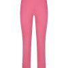 Pantaloni Capri | Ragno Pantalone Capri In Satin Power - Hot Pink