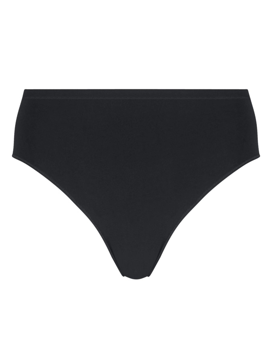 Slip E Pants | Ragno Beyoutiful - Slip Alto In Cotone Elasticizzato Extra Fine - Nero Bipack