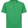 Polo | Ragno Polo In Eco Cotton Piquet Stretch - Classic Green