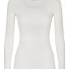 Top E Magliette | Ragno Wonderwool - Maglietta Manica Lunga In Lana Ultrafine - B.Co Seta