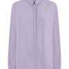 Camicie | Ragno Camicia A Manica Lunga In Ecoseta - Orchid Petal