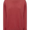 Pullover | Ragno Maglia Girocollo In Filato Nice Wool - Mineral Red