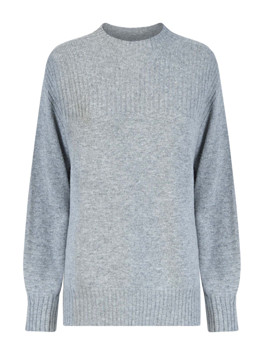 Lupetto | Ragno Pullover Con Collo A Lupetto In Cashmere Blend - Vapore Mel.