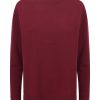 Pullover | Ragno Maglia Girocollo In Filato Cashmerino - Tibetan Red