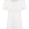 Top E Magliette | Ragno Beyoutiful - Maglietta In Cotone Elasticizzato Extra Fine - Bianco