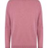 Pullover | Ragno Maglia Girocollo In Filato Cashmerino - Dusty Rose