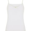 Top E Magliette | Ragno Invisible - Top In Microfibra Cotone Elasticizzato - Bianco