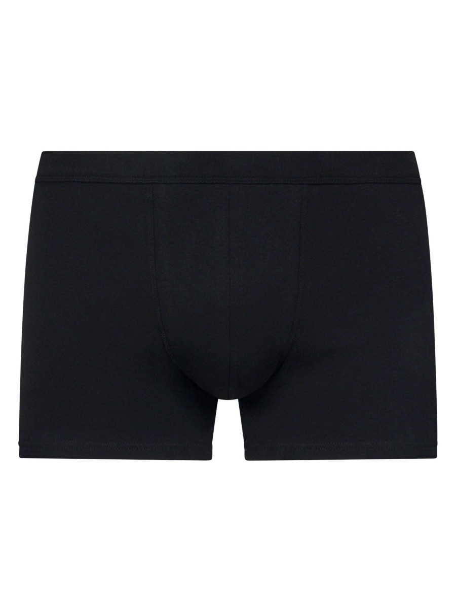 Parigamba E Boxer | Ragno Comfort - Parigamba In Cotone Elasticizzato - Nero Bipack