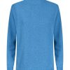 Lupetto | Ragno Lupetto In Cashmere Blend - Azure Blue Mel.