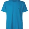 T-Shirt | Ragno T-Shirt Girocollo In Jersey Di Cotone - Ibiza Blue